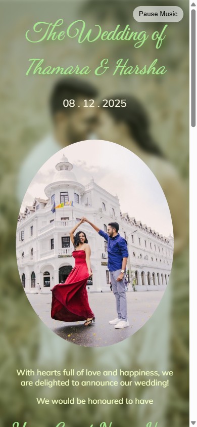 Thamara & Harsha