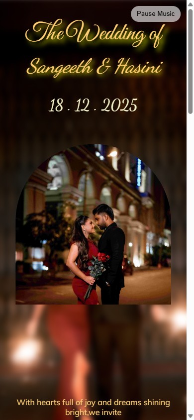 Sangeeth & Hasini