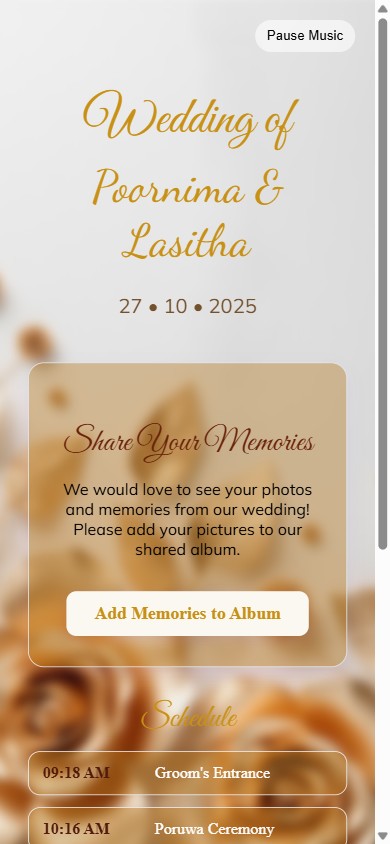 Poornima & Lasitha